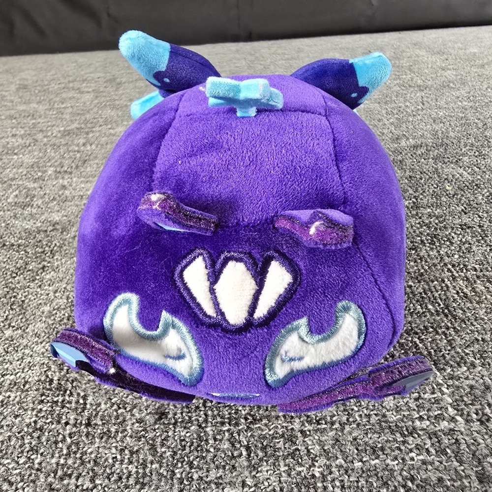 Blox Fruits Kitsune Plush Stuffed Animal PhatMojo Purple Blue No Code Mini